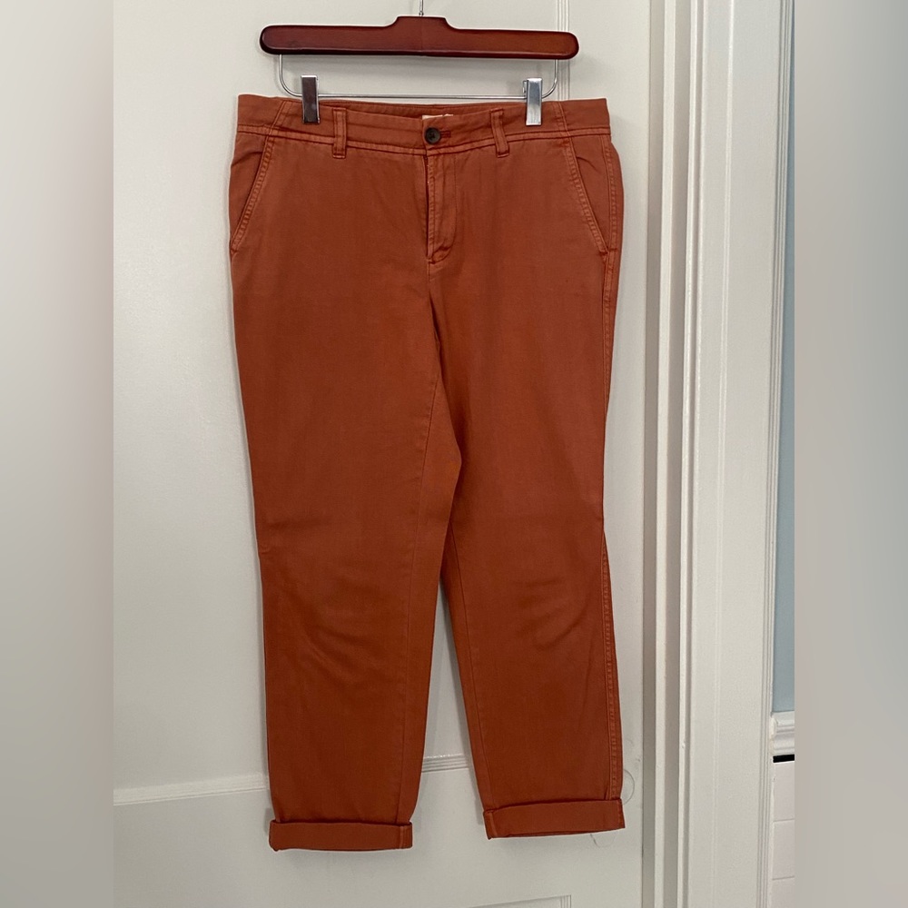JCrew red pants Nantucket Reds